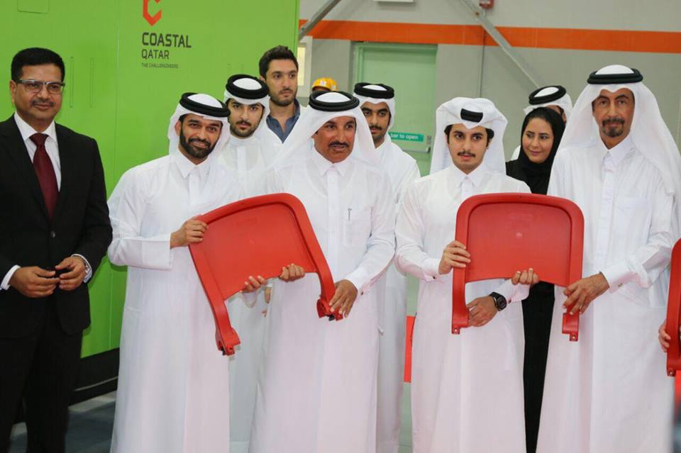 Coastal Qatar begins production of “Made in Qatar” FIFA 2022 World Cup Seats.